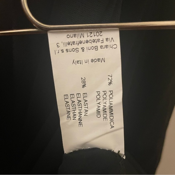 Chiara Boni Destiny Velvet Tulle Maxi Evening Formal Gown Dress US 16 IT 52 NWT - Picture 12 of 12